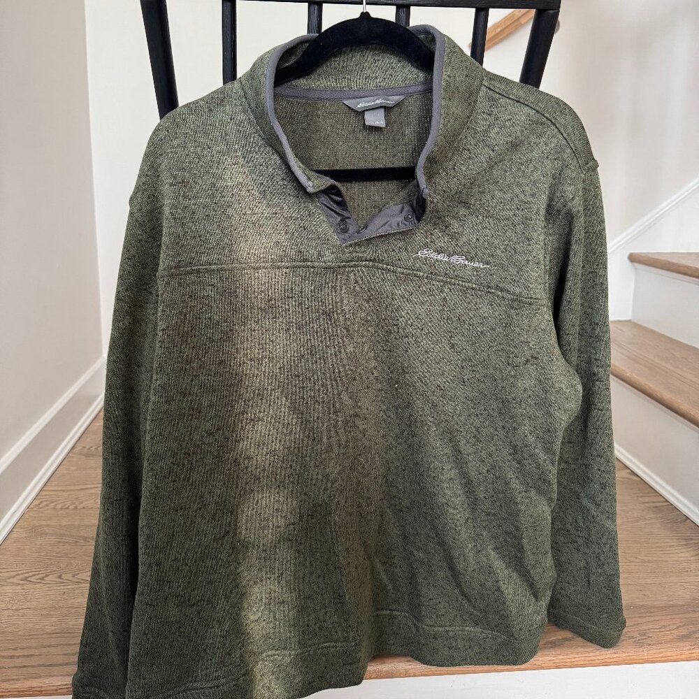 Men's Eddie Bauer Olive Pullover